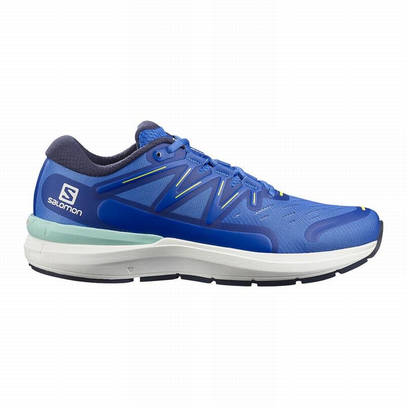 Salomon SONIC 4 CONFIDENCE Zapatillas Running Asfalto Hombre - Azules / Blancas - Colombia (91406-RC